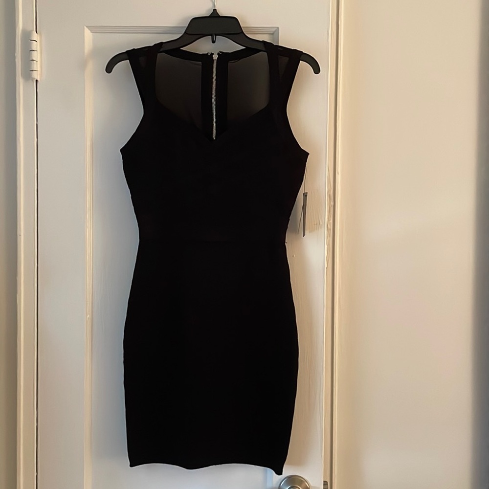 Guess rib lacing dress